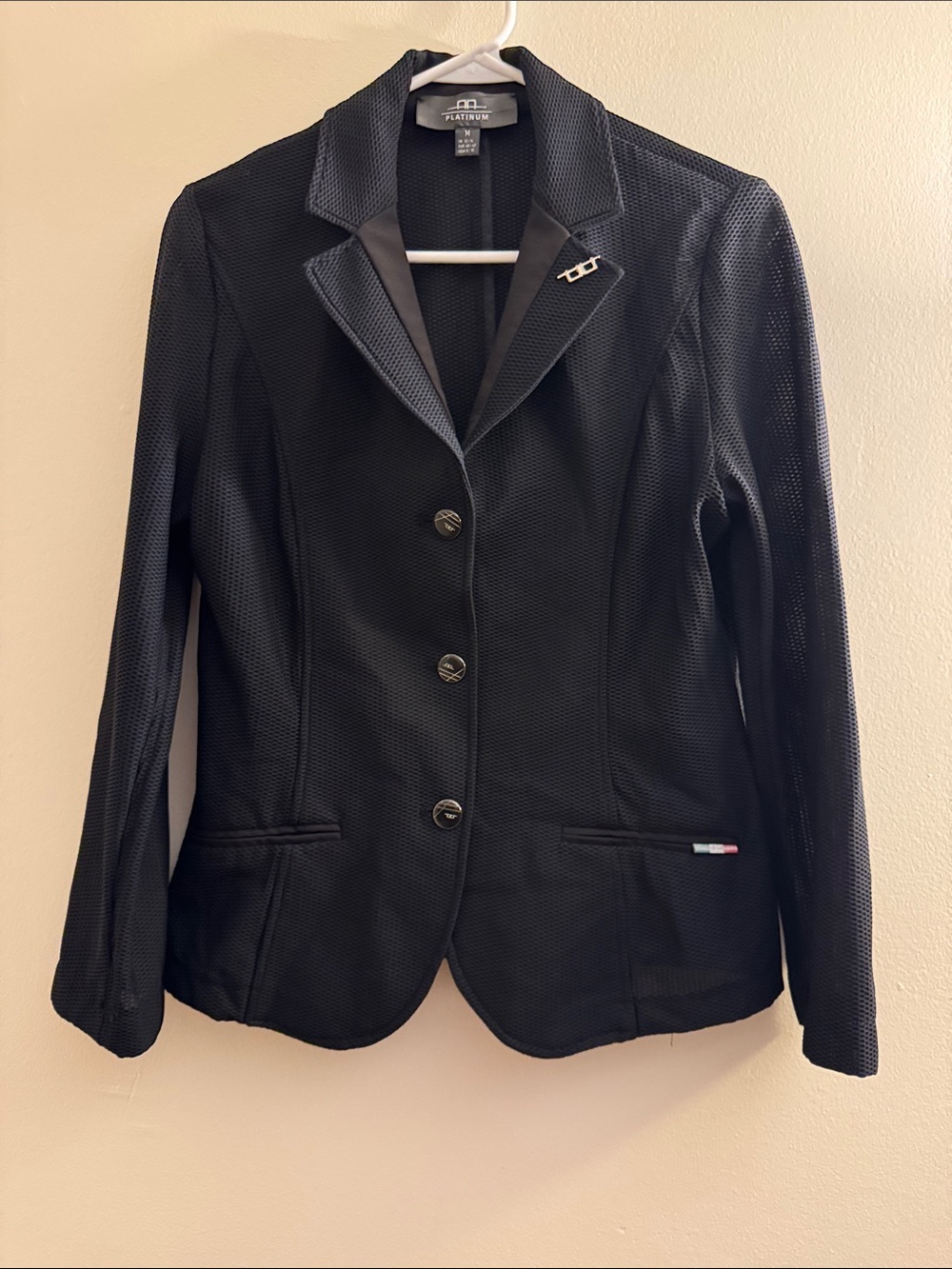 ALESSANDRO ALBANESE Platinum Equestrian Blazer